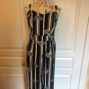 Striped Floral Jumper